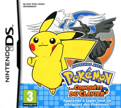 Apprends avec Pokemon A la Conquete du Clavier (France)